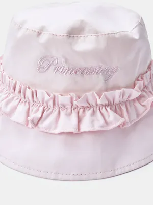 Панама Sela с оборками для девочек, розовый, арт. 43047