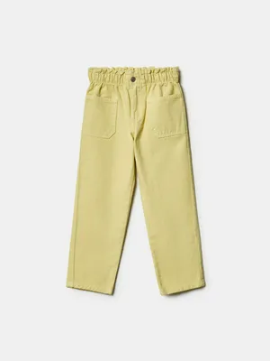 Джинсы Sela на резинке, желтый, арт. 43048