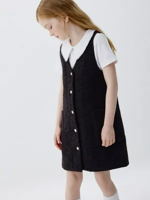 Сарафан на пуговицах для девочек, арт. 4317