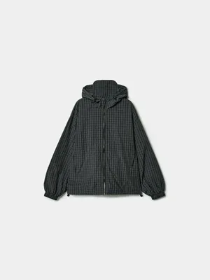 Ветровка SELA в клетку для мальчиков, серый, арт. 43199