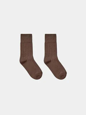 Высокие носки SELA, коричневый, арт. 43340