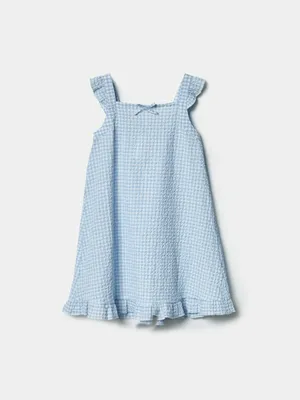 Ночная сорочка SELA для девочек, голубой, арт. 43347