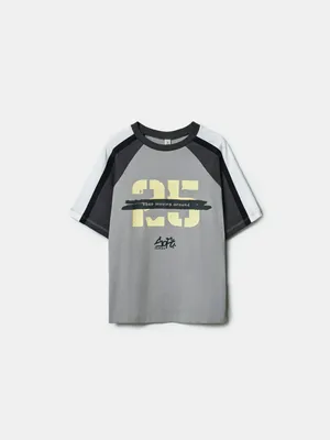 Футболка SELA оверсайз для мальчиков, разноцветный, арт. 43351