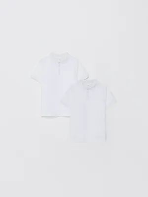 Набор из 2 базовых футболок поло для мальчиков, арт. 4339