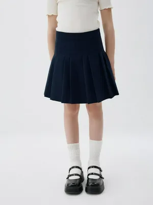 Школьная юбка в складку для девочек, арт. 4341