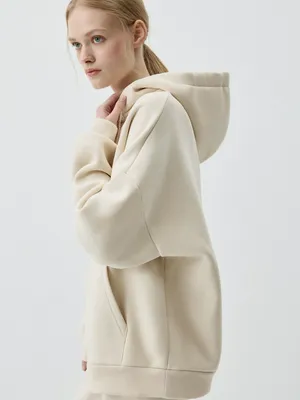 Худи оверсайз SELA, бежевый, арт. 43481