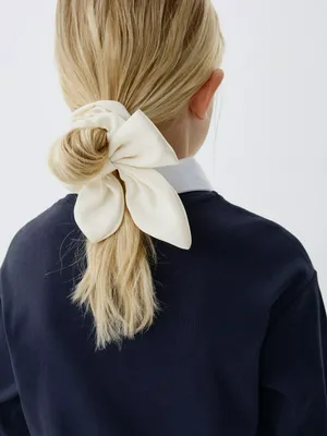 Резинка для волос с бантом для девочек, арт. 4350