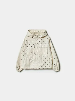 Ветровка Sela с принтом, бежевый, арт. 43738