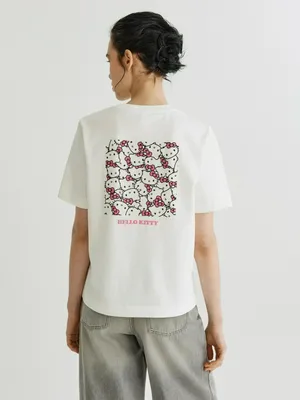 Футболка SELA Hello Kitty, белый, арт. 43742