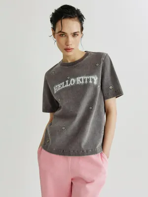Футболка Sela Hello Kitty, серый, арт. 43775