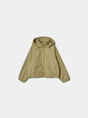 Куртка SELA для девочек, хаки, арт. 43812