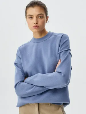 Вязаный джемпер оверсайз, арт. 4385