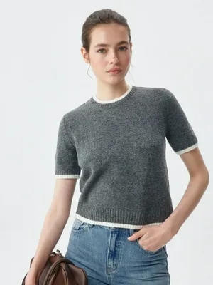 Джемпер с коротким рукавом, арт. 4388