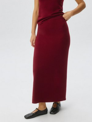 Трикотажная юбка миди, арт. 4390