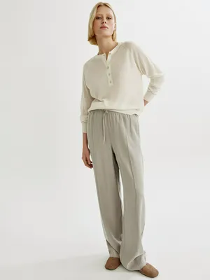 Прямые брюки SELA, бежевый, арт. 43928