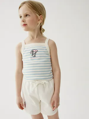 Топ SELA для девочек с вышивкой My Melody, разноцветный, арт. 43935