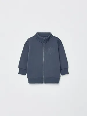 Толстовка с воротником-стойкой для малышей, арт. 4396