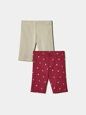 Набор велосипедок Sela для девочек, разноцветный, арт. 43974