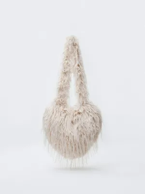 Меховая сумка кросс-боди для девочек, арт. 4405