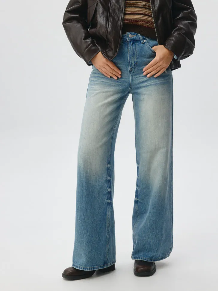 Джинсы BAGGY, голубой, арт. 4408