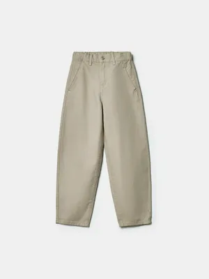 Джинсы багги SELA для мальчиков, бежевый, арт. 44309