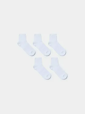 Детские носки Sela, набор 5 пар, белый, арт. 44320