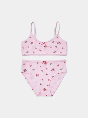 Набор нижнего белья Sela для девочек, розовый, арт. 44334