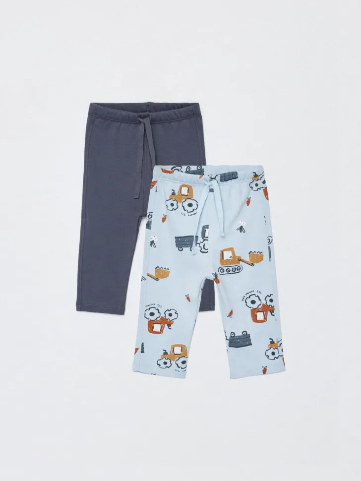 Набор из 2 брюк для малышей, разноцветный, арт. 4438