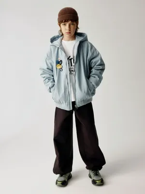 Брюки-парашюты Sela, коричневый, арт. 44414