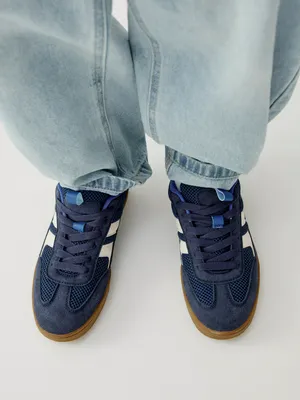 Комбинированные кеды Sela для мальчиков, синий, арт. 44415