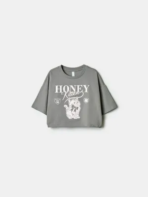 Укороченная футболка SELA, хаки, арт. 44440