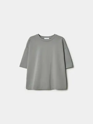 Футболка оверсайз SELA, серый, арт. 44473