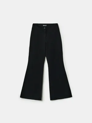 Брюки клеш SELA, черный, арт. 44531