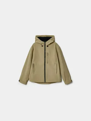 Ветровка Softshell на флисе Sela для мальчиков, хаки, арт. 44536