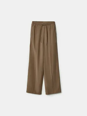 Прямые брюки Sela, коричневый, арт. 44544