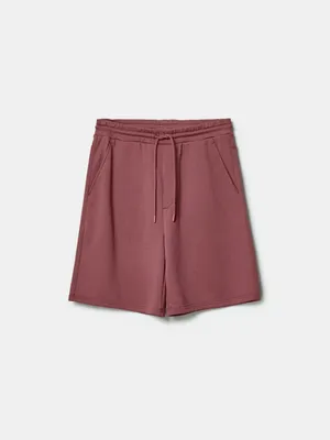 Трикотажные прямые шорты Sela, розовый, арт. 44681