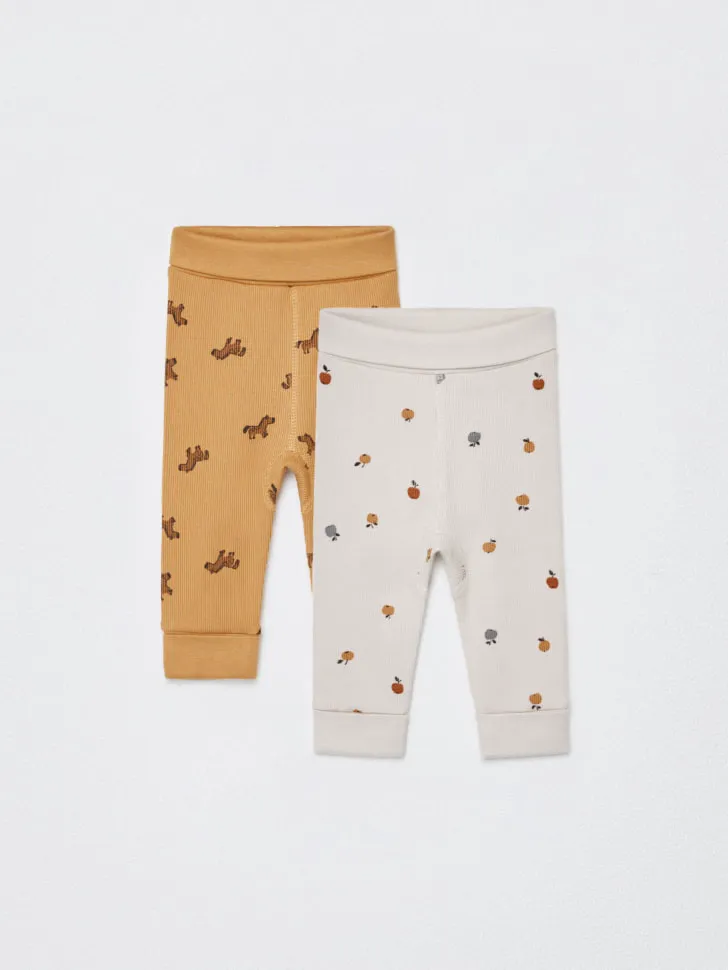 Набор из 2 брюк для малышей, разноцветный, арт. 4469