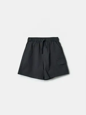 Хлопковые шорты карго SELA для мальчиков, серый, арт. 44696