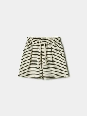 Sela Шорты в полоску для мальчиков, бежевый, арт. 44699