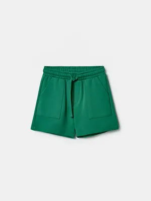 Базовые шорты SELA для мальчиков, зеленый, арт. 44701