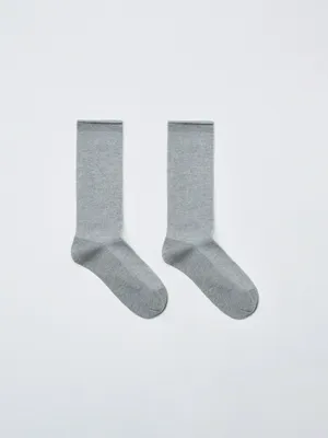 Длинные носки в рубчик, арт. 4473