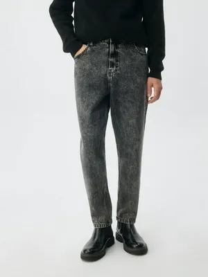 Джинсы LOOSE FIT со средней посадкой, серый, арт. 4489