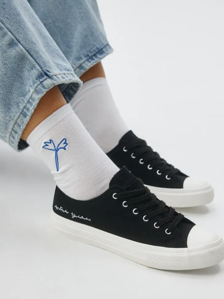 Носки ART PEOPLE Простые Вещи, белый, арт. 4494