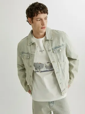 Джинсовая куртка SELA ART PEOPLE, голубой, арт. 44974