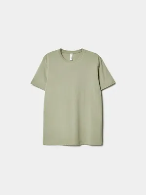 Футболка Sela Базовая Облегающая, хаки, арт. 45023