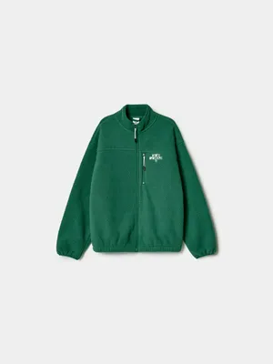 Флисовая толстовка SELA ART PEOPLE Angry Brothers 11, зеленый, арт. 45029