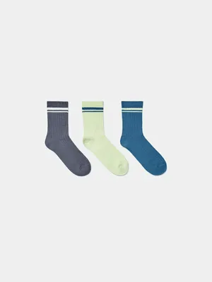 Набор из 3 пар детских носков Sela, разноцветный, арт. 45088