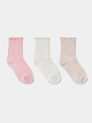 Набор носков Sela для девочек, разноцветный, арт. 45405