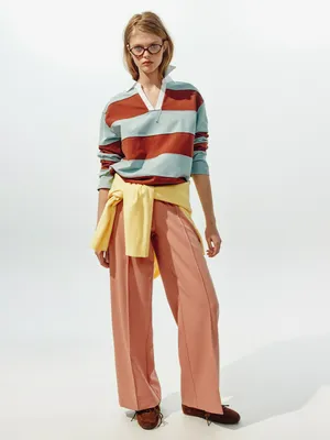 Прямые брюки Sela Young, розовый, арт. 45410