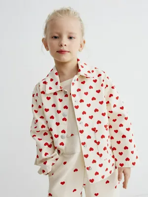 Джинсовая куртка SELA ART PEOPLE для девочек, бежевый, арт. 45418